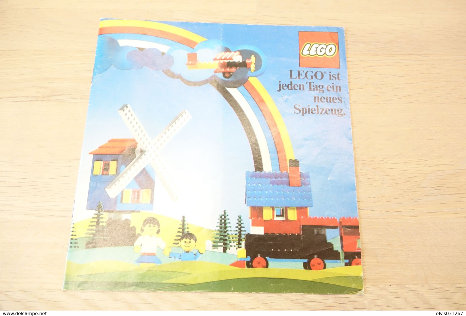 LEGO - CATALOG 1975 Large German (98200-Ty.) #2 (LEGO GmbH - 2354 Hohenwestedt) - Original Lego 1975 - Vintage - - Catalogues