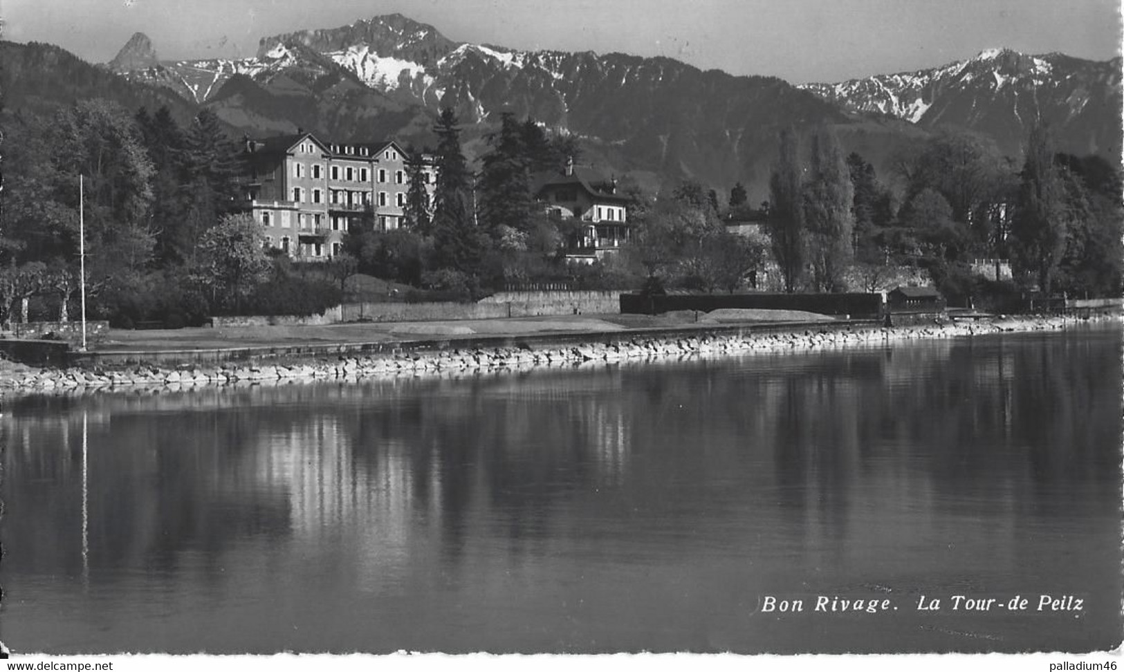 VAUD LA TOUR DE PEILZ BON RIVAGE - Photoglob - Wehrli AG Zürich No 12846 - Voyagé Le 03.06.1965 - La Tour-de-Peilz