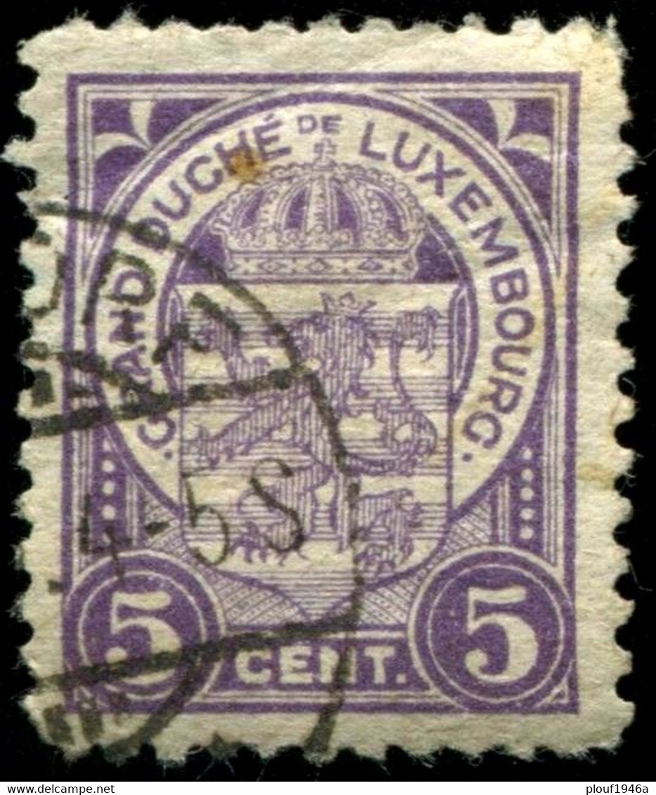 Pays : 286,04 (Luxembourg)  Yvert Et Tellier N° :   150 (o) - 1907-24 Abzeichen