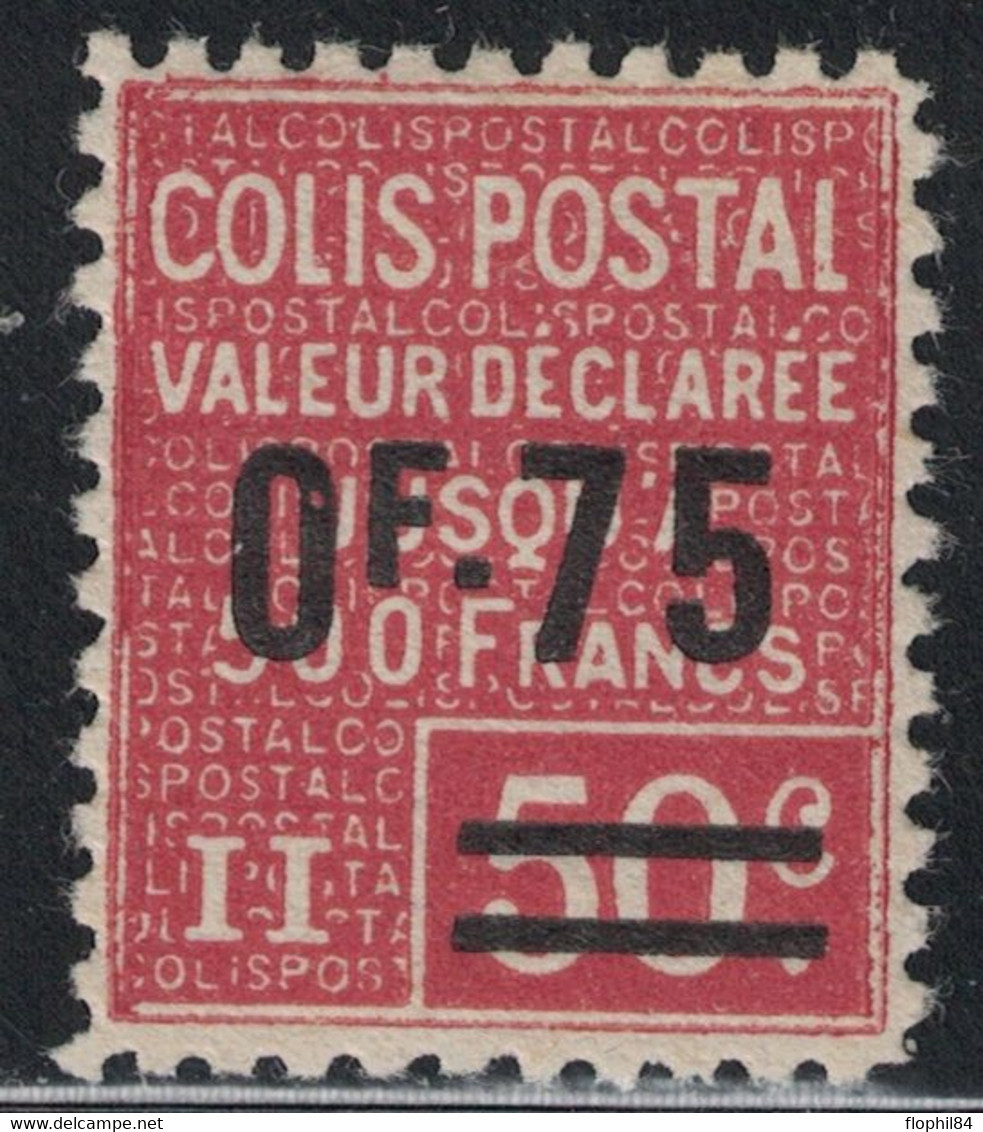 COLIS POSTAUX - N°91 - NEUF AVEC TRACE DE CHARNIERE - COTE 3€ - Neufs