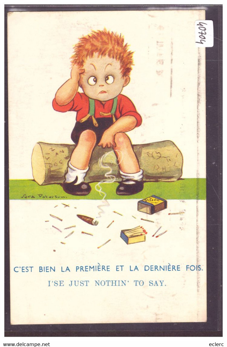 ENFANT - HUMOUR - PAR SARA PATERSON - TB - Paterson