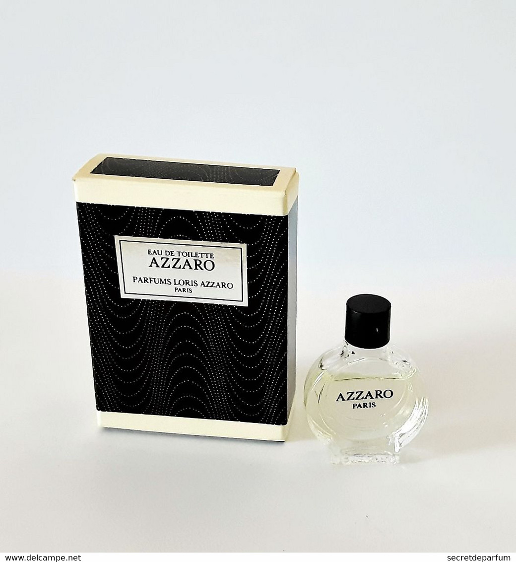 Miniatures De Parfum    AZZARO   EDT + Boite - Miniatures Hommes (avec Boite)