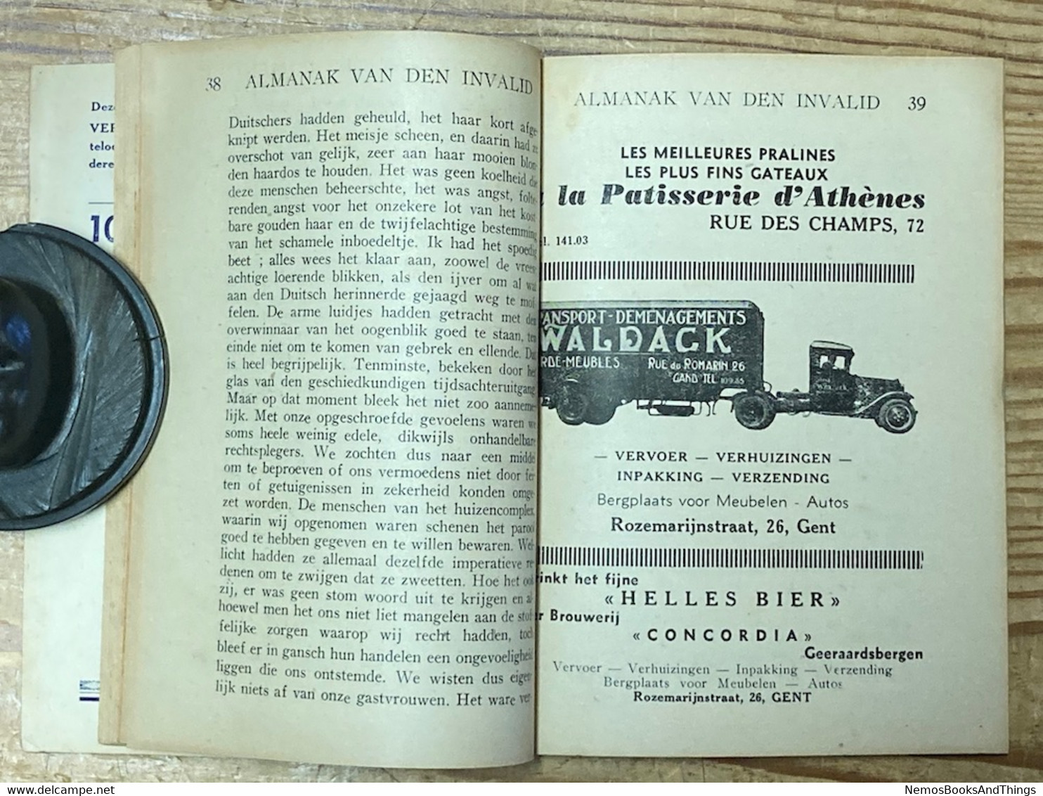 1937 - Almanak Van De Invalid - Almanach De L'invalide - GENT - Antiquariat