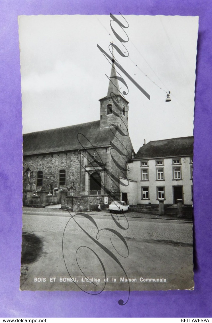 Bois Et Boursu Eglise Et Maison Communale. - Clavier