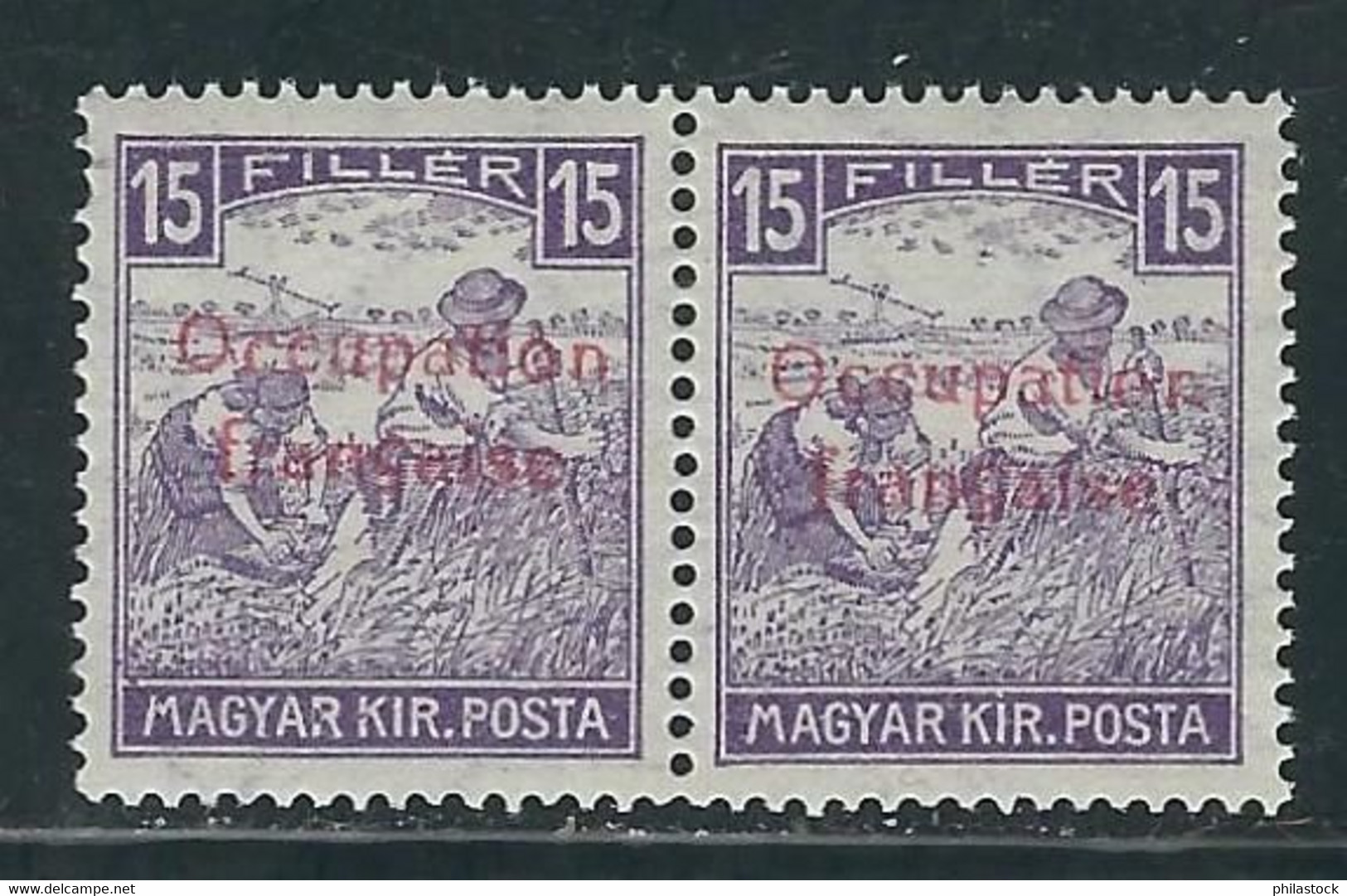 Hongrie Arad N° 9 A ** Paire - Unused Stamps