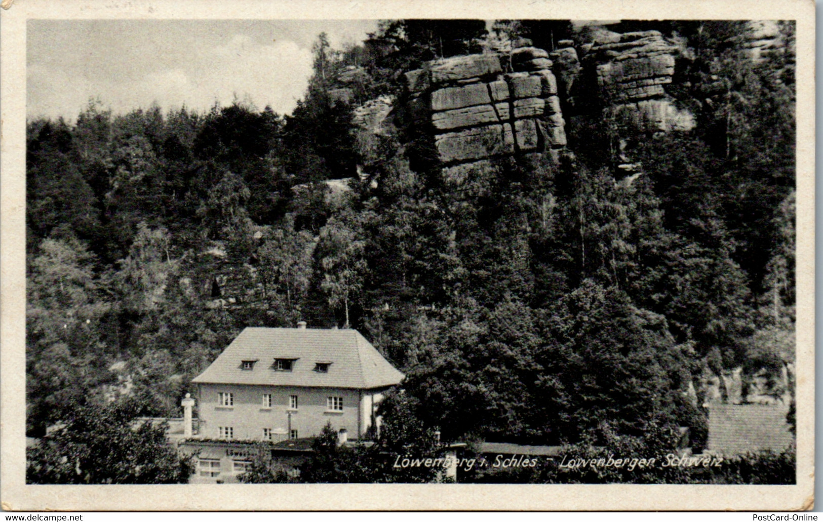 24611 - Deutschland - Löwenberg I. Schles. , Löwernberger Schweiz - Gelaufen 1943 - Loewenberg