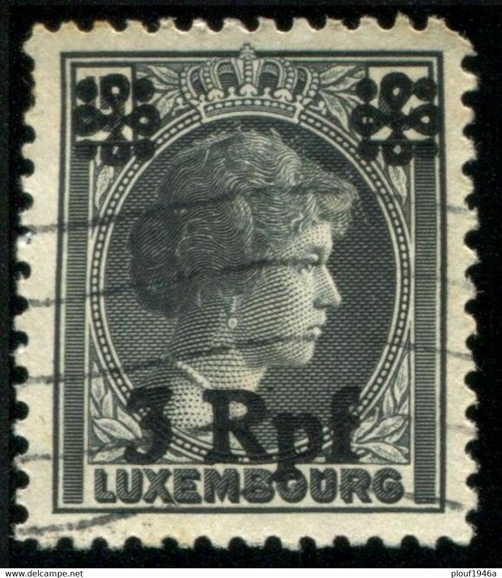 Pays : 286,1 (Luxembourg)  Yvert Et Tellier N° : Oc  17 (o) - 1940-1944 Ocupación Alemana