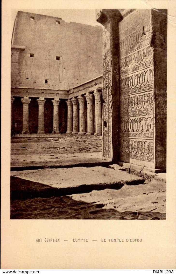 TEMPLE D ' EDFOU  ( EGYPTE ) - Edfou