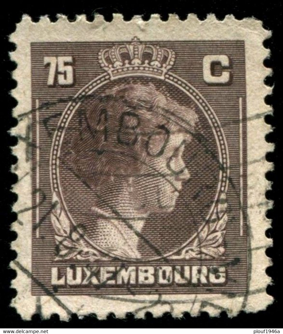 Pays : 286,04 (Luxembourg)  Yvert Et Tellier N° :   344 (o) - 1944 Charlotte Right-hand Side