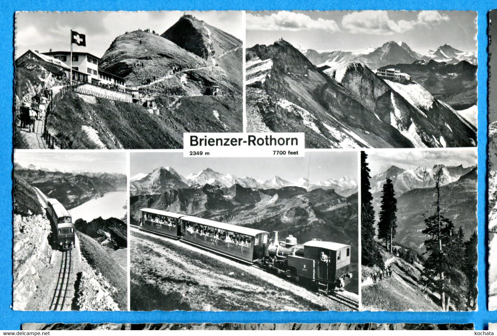 N14-503, Brienzer - Rothorn, Bahn, Train, Hôtel, 09909 Photoglob Wehrli, Circulée 1962 - Brienz