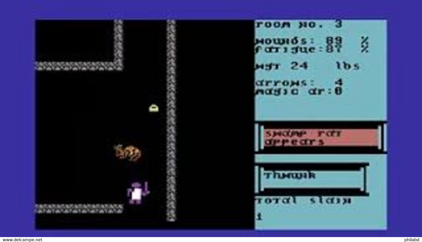 C64 Jeu TEMPLE Of APSHAI TRILOGY - EPYX - 1985 - Commodore