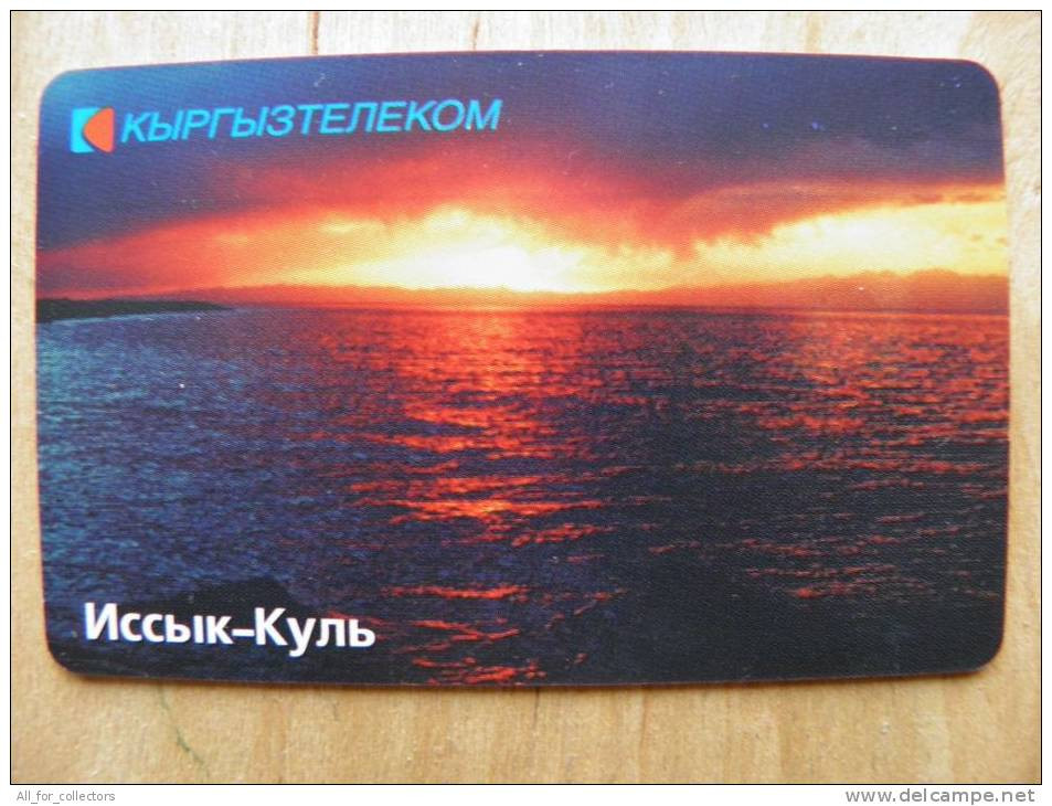 Chip Phone Card From Kyrgyzstan, Issyk-Khul Lake - Kirghizistan