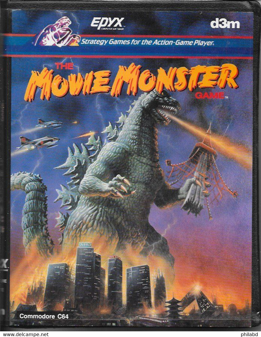 C64 Jeu THE MOVIE MONSTER GAME - EPYX - 1986 - Commodore