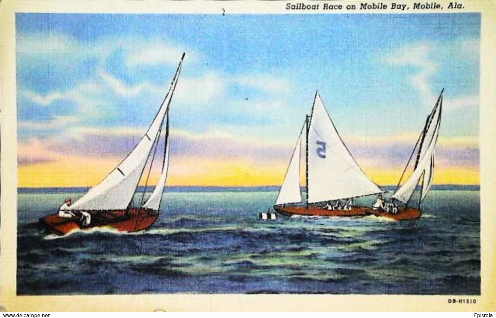 ► MOBILE Buccaneer Yacht Club Racing  1940/50s AL - Mobile