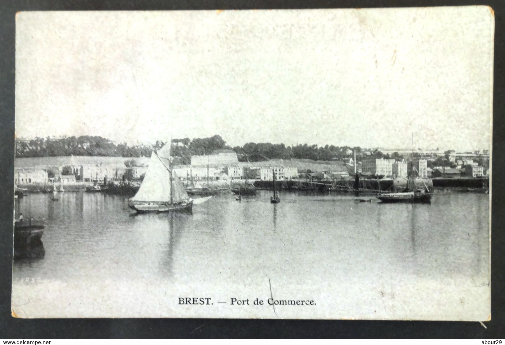 CPA 29 BREST - Port De Commerce - Pas D'éditeur - Réf. Y 137 - Brest