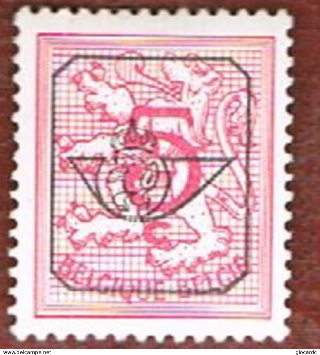 BELGIO (BELGIUM) -  1980 HERALDIC LION   (PRE CANCELED)  -  USED - Typos 1967-85 (Löwe Und Banderole)