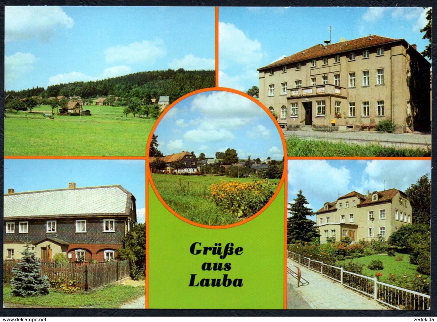 F5287 - TOP Lauba FDGB Heim Stadt Hamburg Umgebindehaus Kindergarten - Bild Und Heimat Reichenbach - Loebau