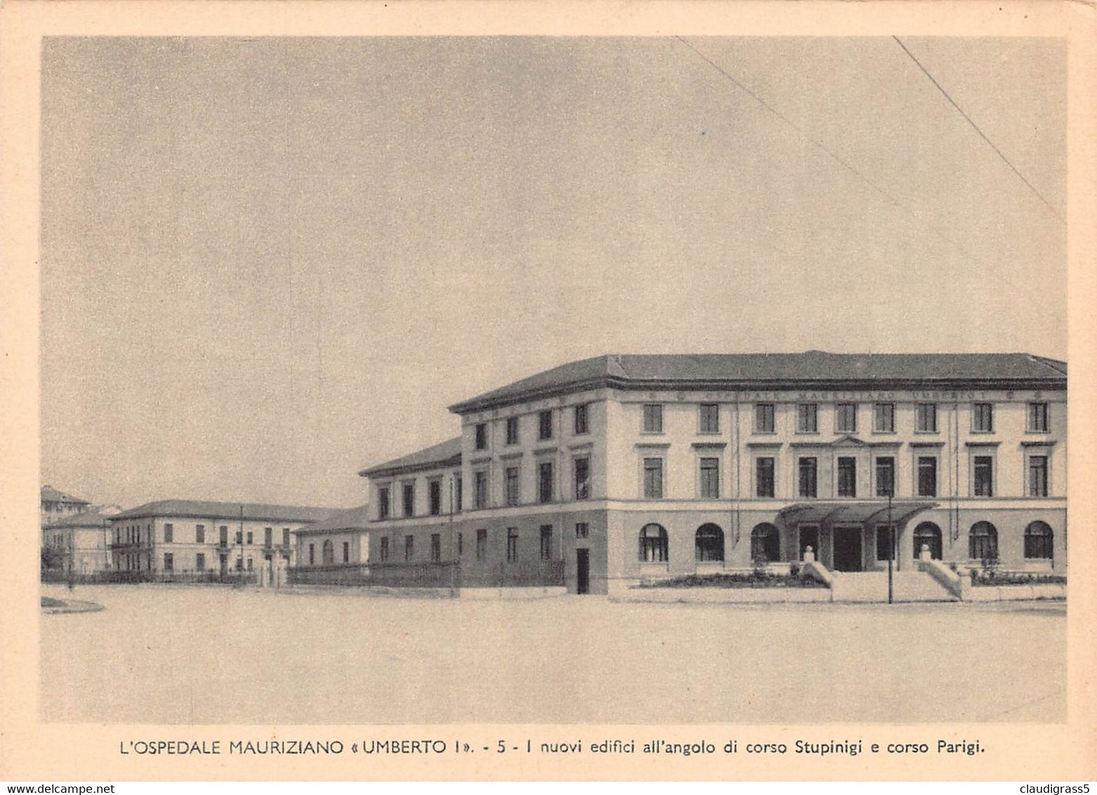 2597" TORINO-OSPEDALE MAURIZIANO -UMBERTO I-NUOVI EDIFICI CSo.STUPINIGI E Cso PARIGI" - Gesundheit & Krankenhäuser