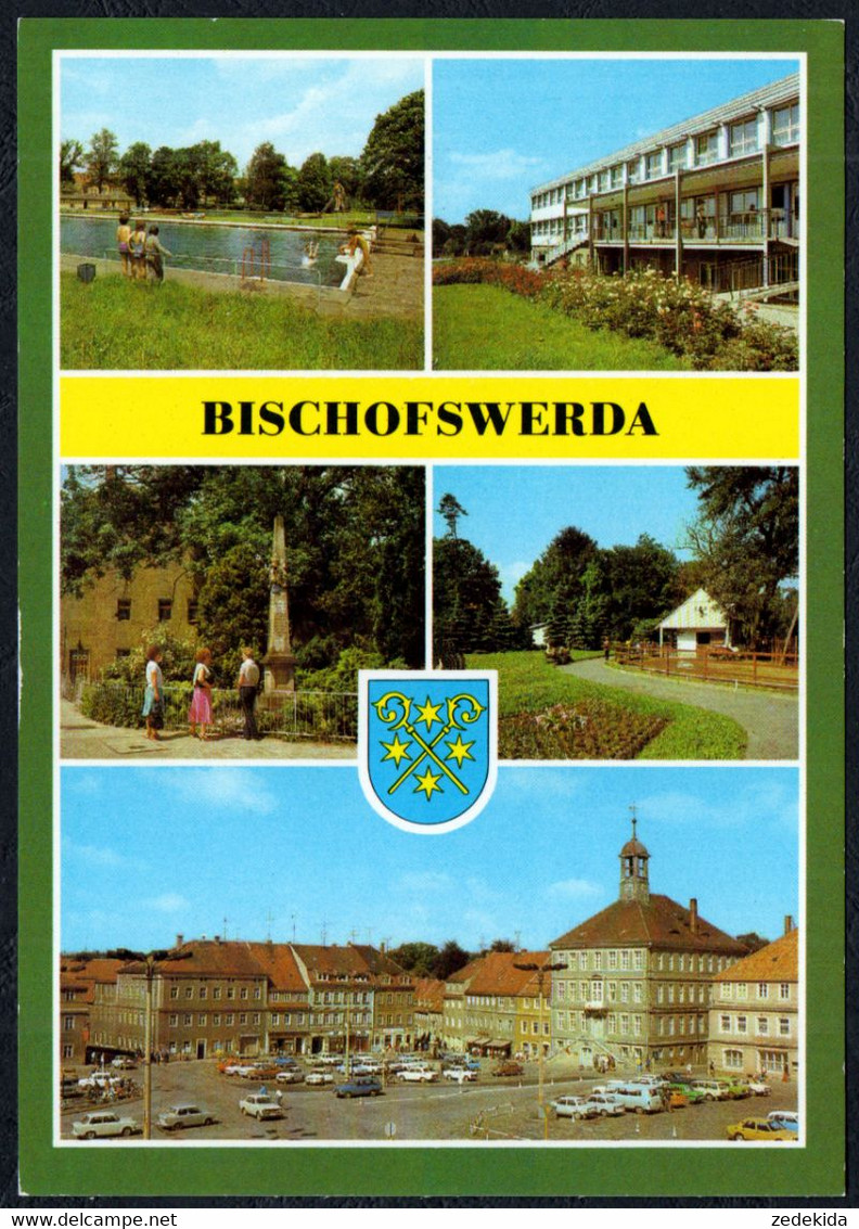 F5320 - TOP Bischofswerda Freibad Postsäule Tierpark - Bild Und Heimat Reichenbach - Bischofswerda