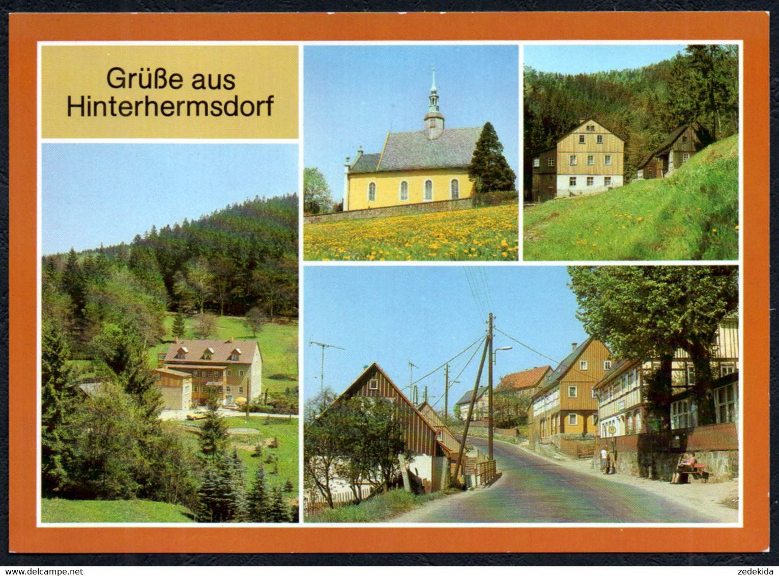 F5328 - TOP Hinterhermsdorf Obermühle Niedermühle - Bild Und Heimat Reichenbach - Hinterhermsdorf