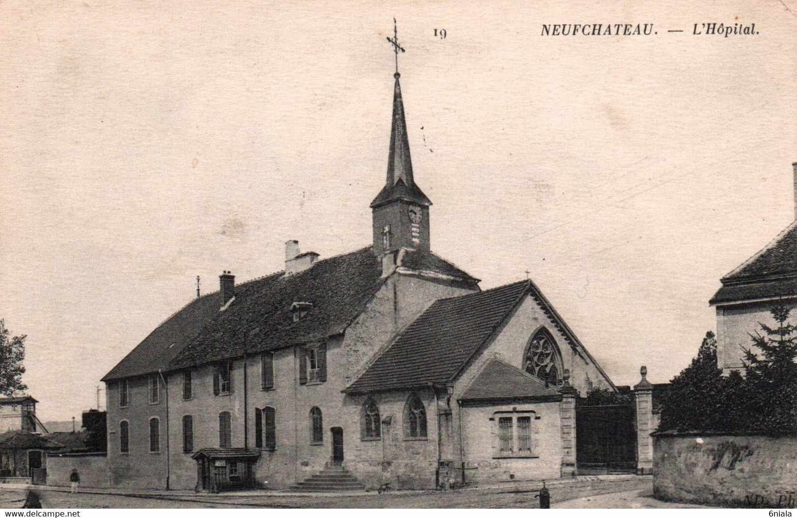 8039 NEUFCHATEAU  L' Hôpital       (scan Recto-verso) 88 Vosges - Neufchateau