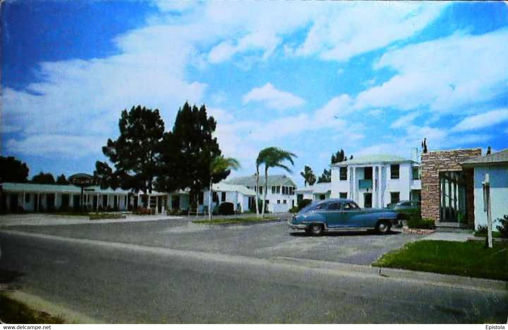 ►St Augustine - HOWARD'S SEABREEZE COTTAGES Car 1960s Florida - St Augustine