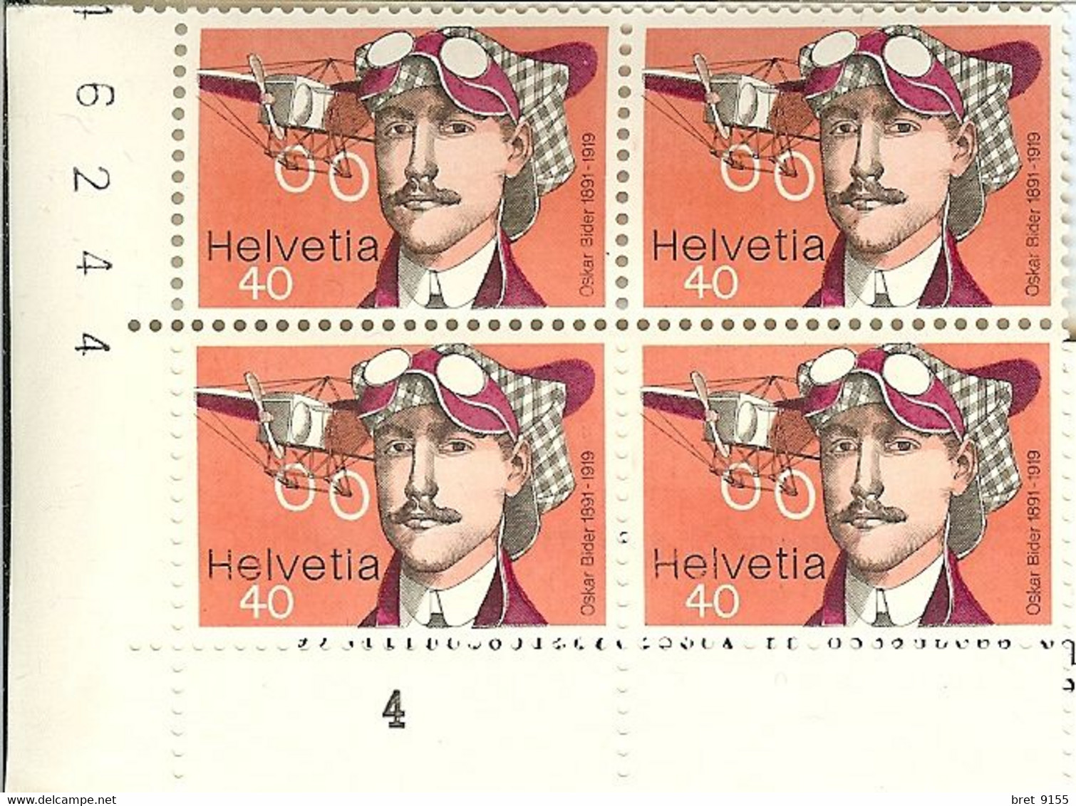 HELVETIA SUISSE C EST NOEL 4 BLOCS DE 4 TIMBRES 40-80-100-150 - Blokken