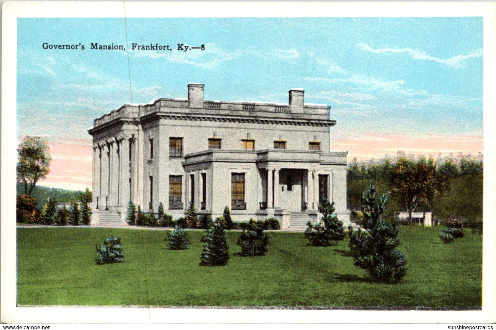 Kentucky Frankfort Governor's Mansion - Frankfort