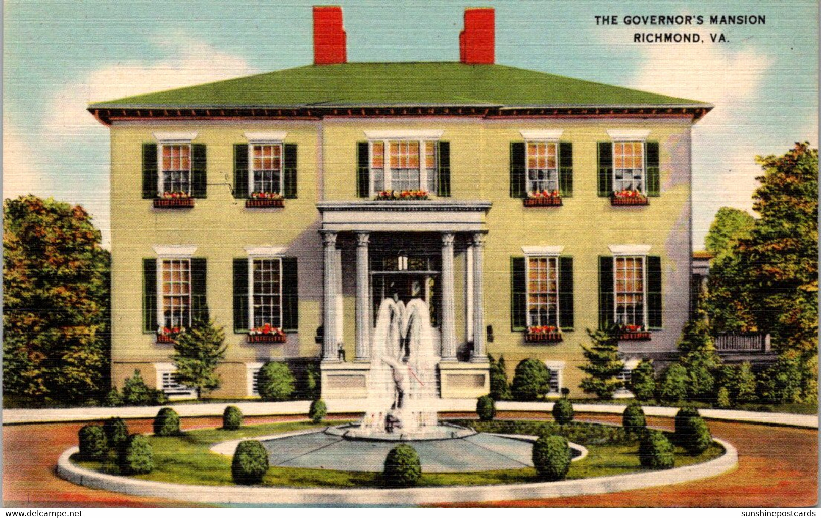 Virginia Richmond Governor's Mansion - Richmond