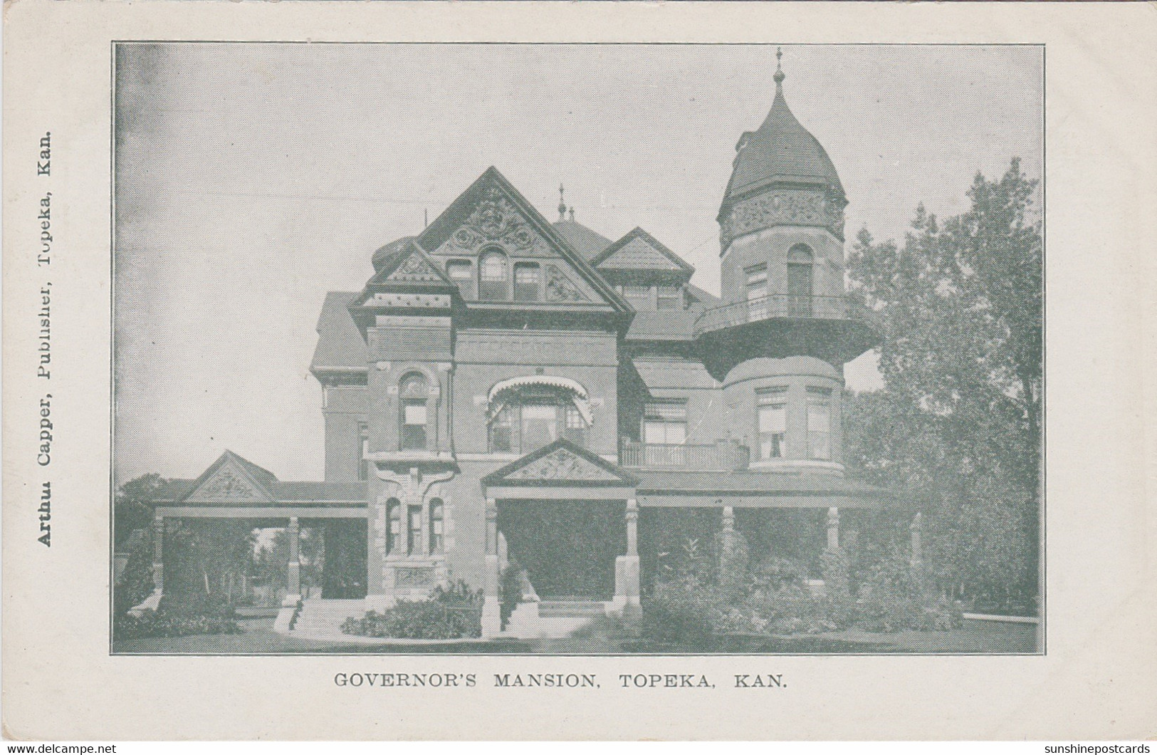 Kansas Topeka Governor's Mansion - Topeka