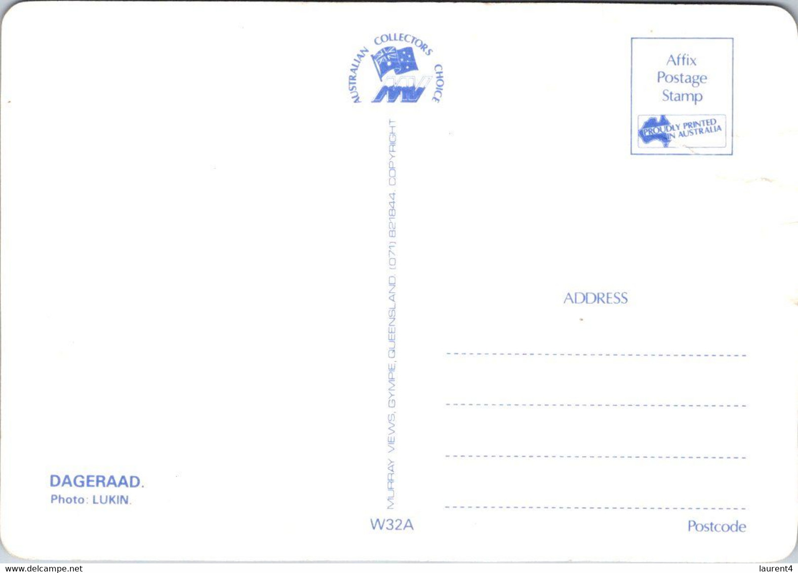 (2 E 11) Australia - Fisherman - Pêcheurs - Fischerei