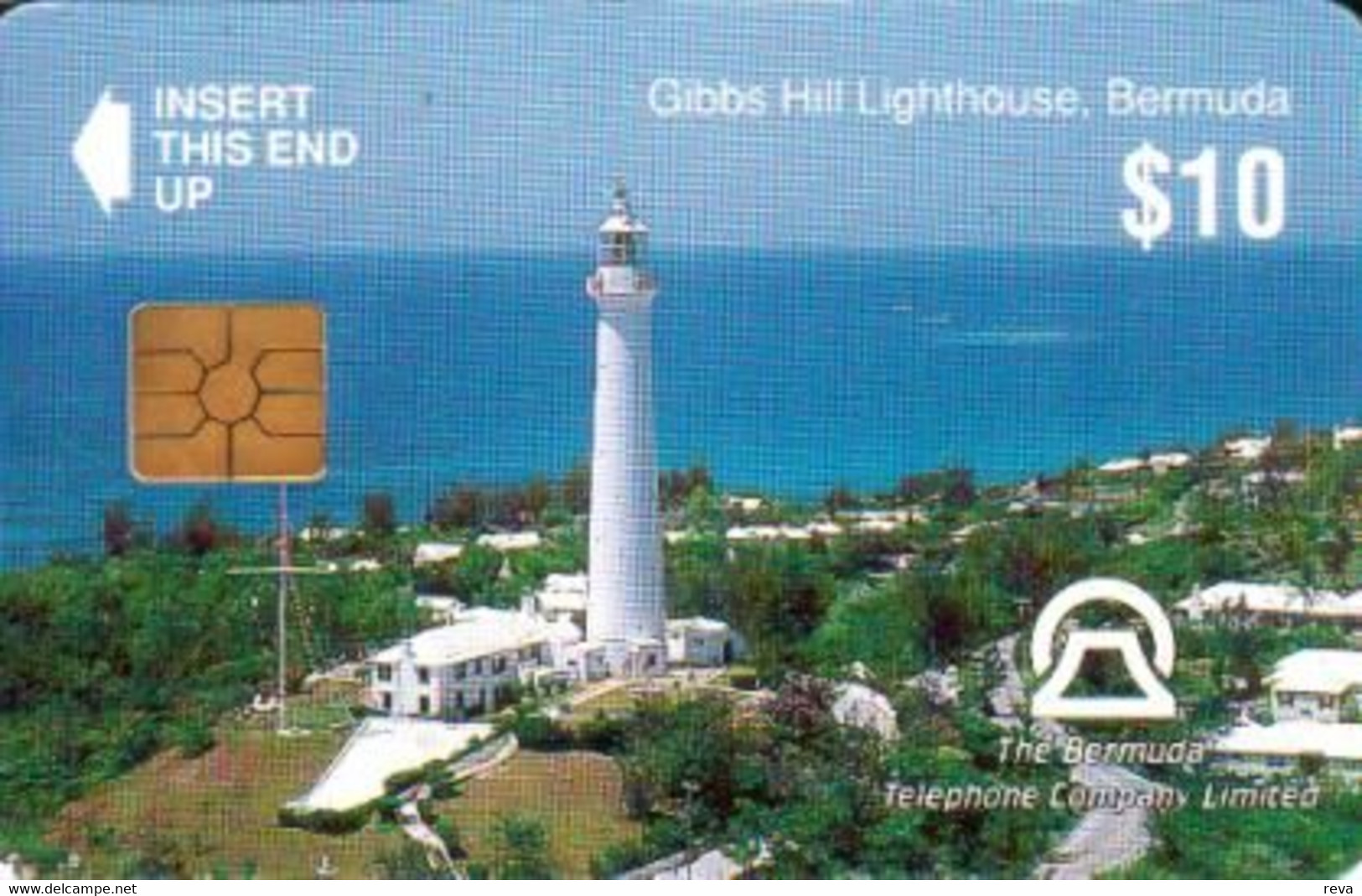 BERMUDA $10 LIGHTHOUSE CHIP  READ DESCRIPTION !! - Bermude