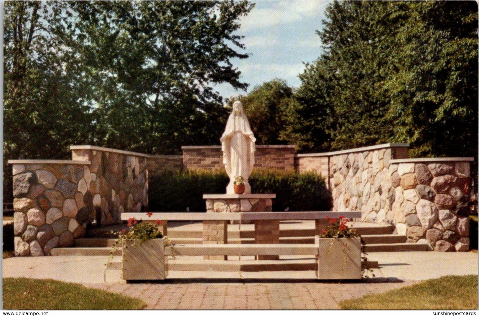 Michigan Livonia St Genevieve's Parish Marian Shrine - Dearborn