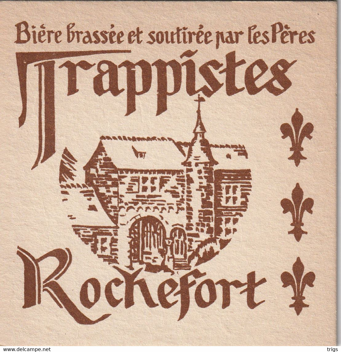 Trappistes Rochefort - Posavasos (Portavasos)