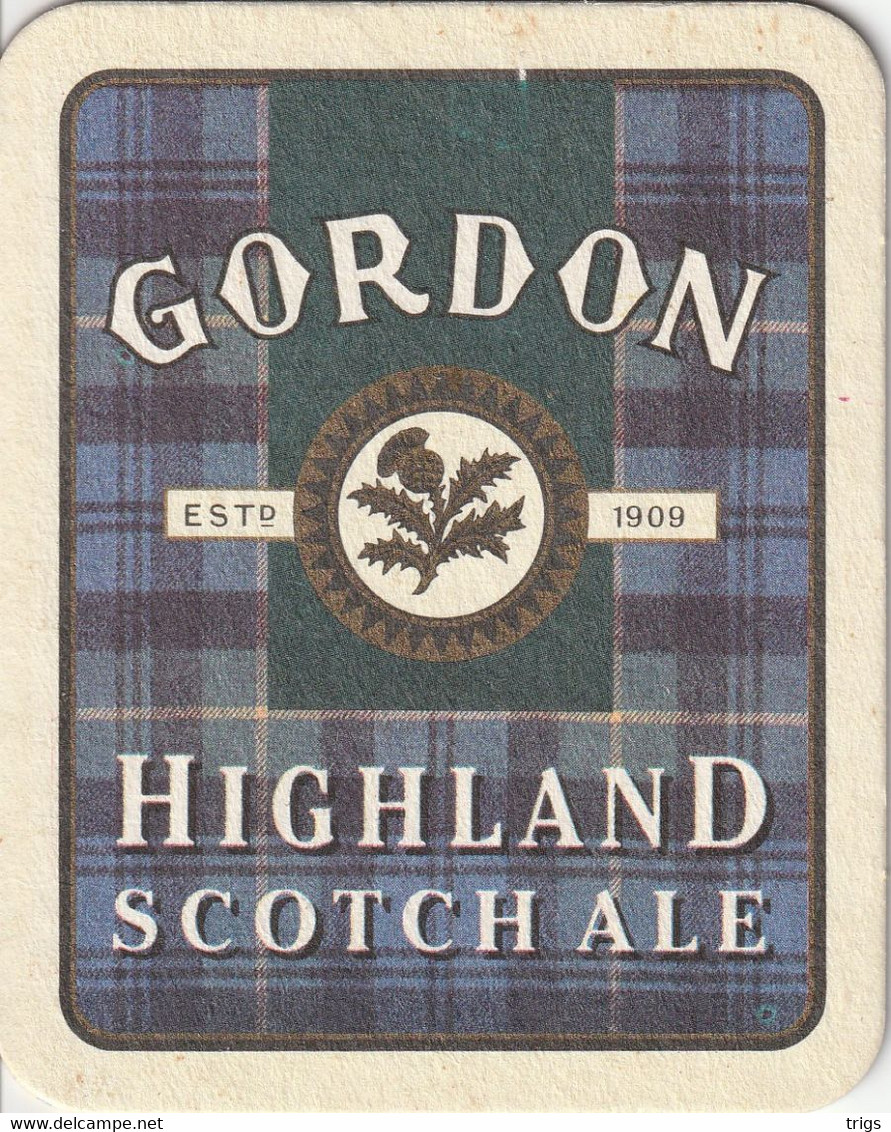 Gordon Highland Scotch Ale - Coasters