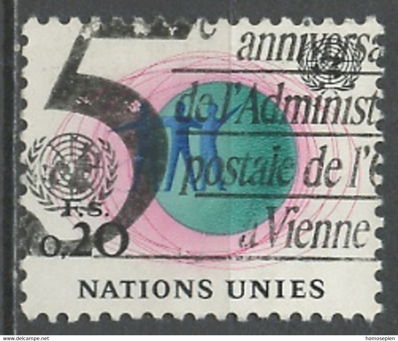 NU Genève - Vereinte Nationen 1969-70 Y&T N°4 - Michel N°3 (o) - 20c Union Des Hommes - Oblitérés