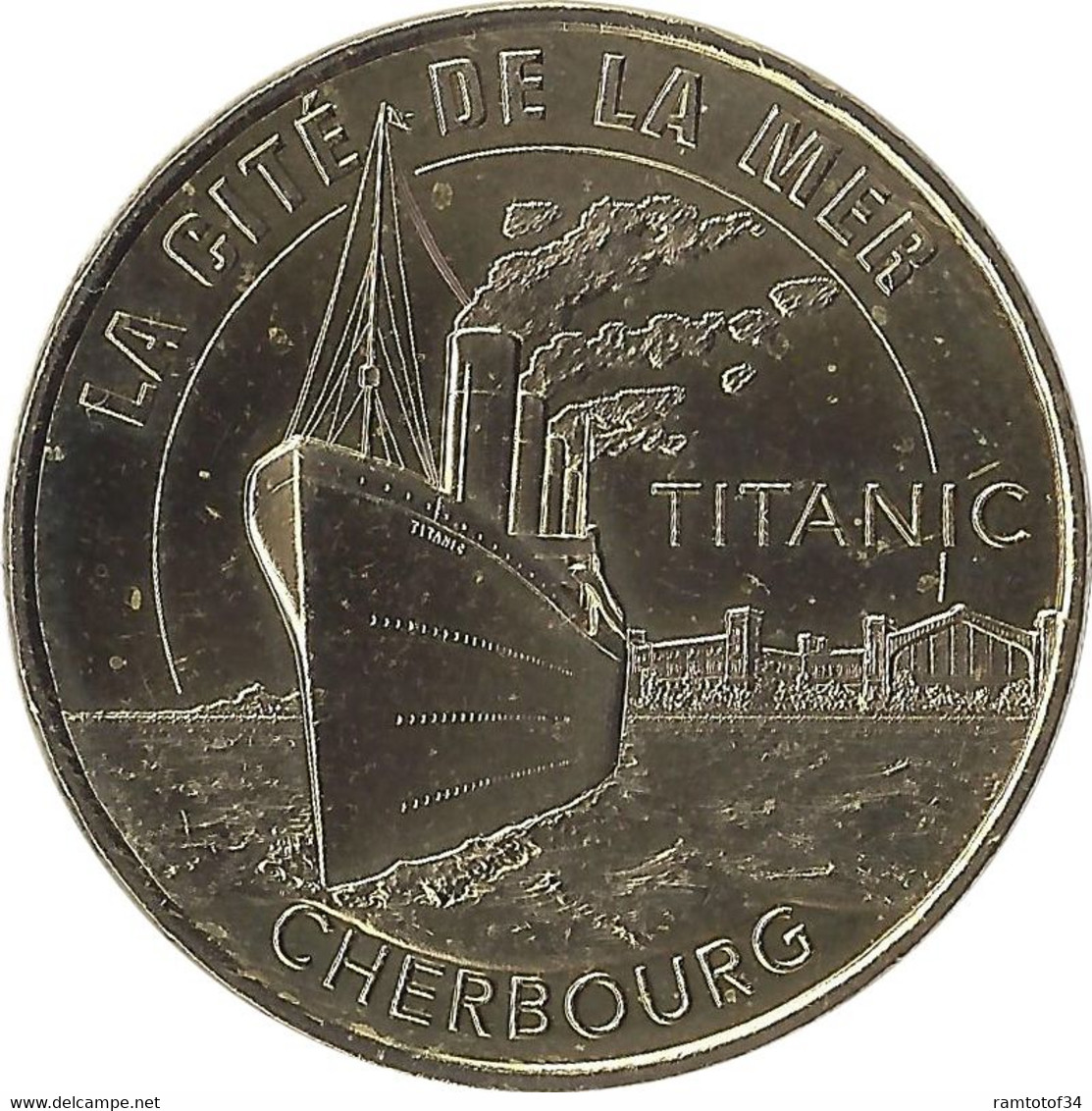 2018 MDP236 - CHERBOURG-EN-COTENTIN - La Cité De La Mer 16 (Titanic) / MONNAIE DE PARIS - 2018