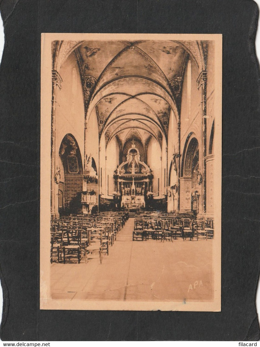 107216       Francia,   Saint-Nicolas-de-la-Grave,   Interieur  De L"Eglise,  NV - Saint Nicolas De La Grave