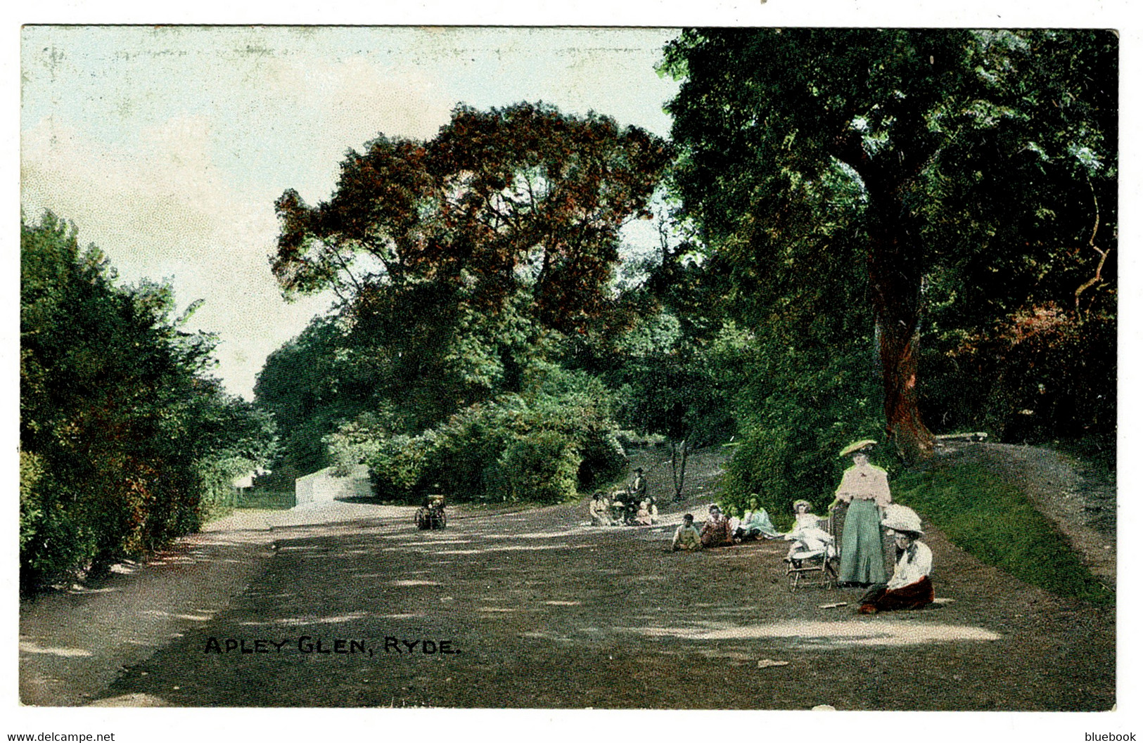 Ref 1506 -   Early Postcard - Apley Glen Ryde - Isle Of Wight - Autres & Non Classés