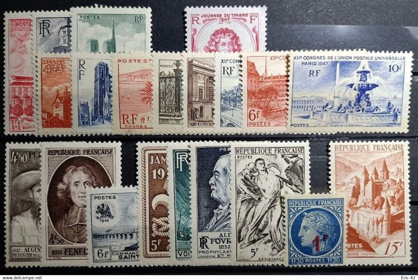 ANNEE 1947 COMPLETE NEUF** MNH - 1940-1949