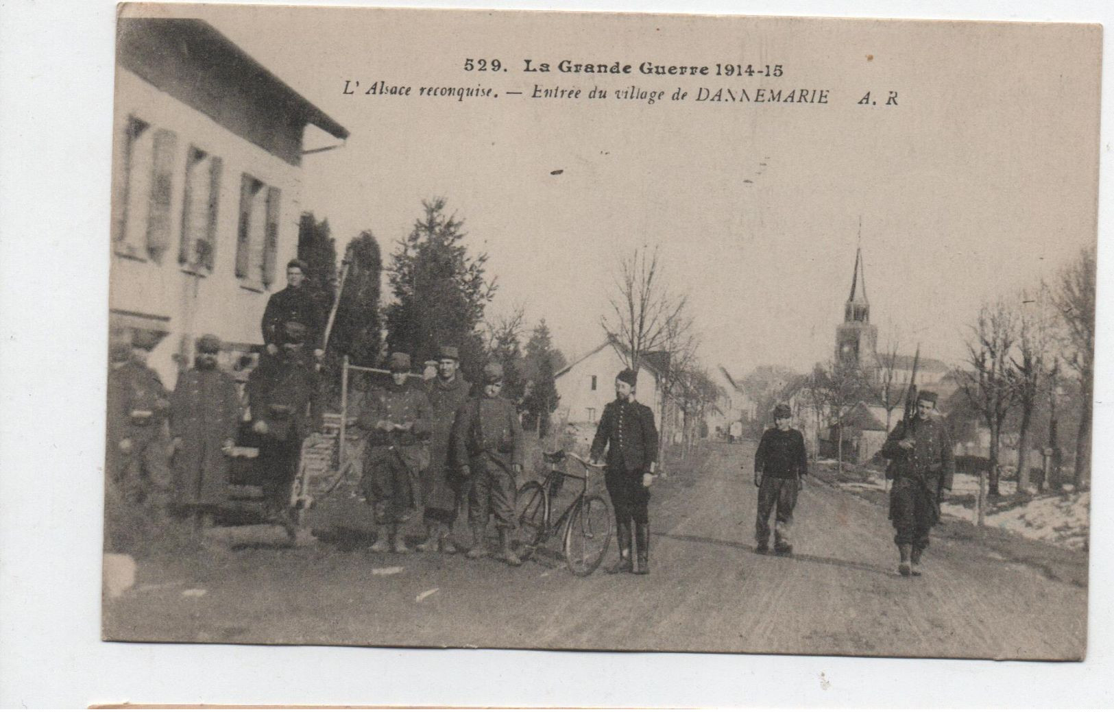Cartes Postales > Europe > France > [68] Haut-Rhin > Dannemarie  VERS  1915 - Dannemarie