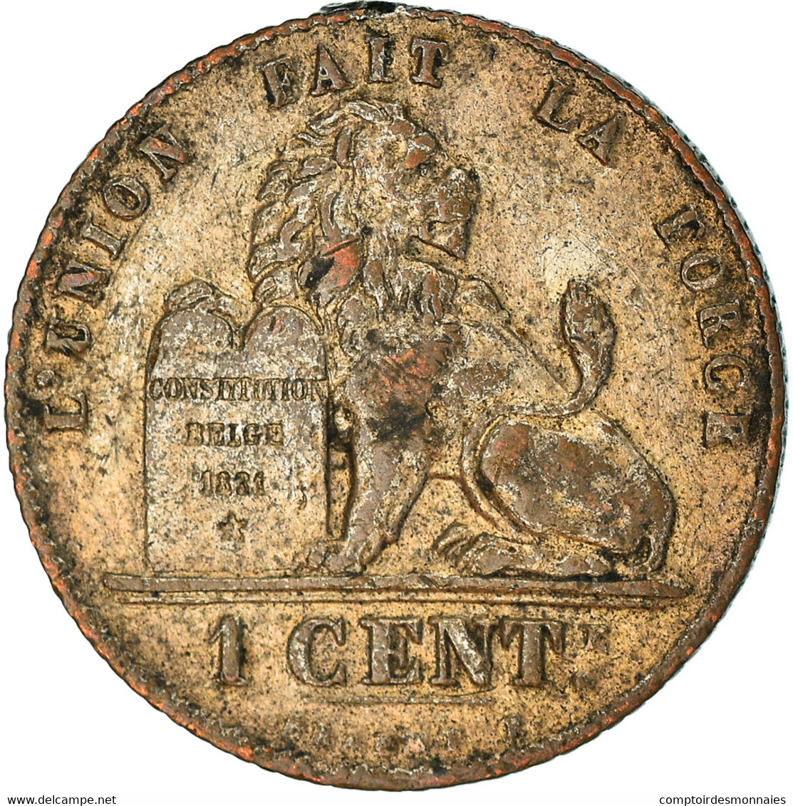 Monnaie, Belgique, Centime, 1912, TB+, Cuivre, KM:76 - 1 Cent