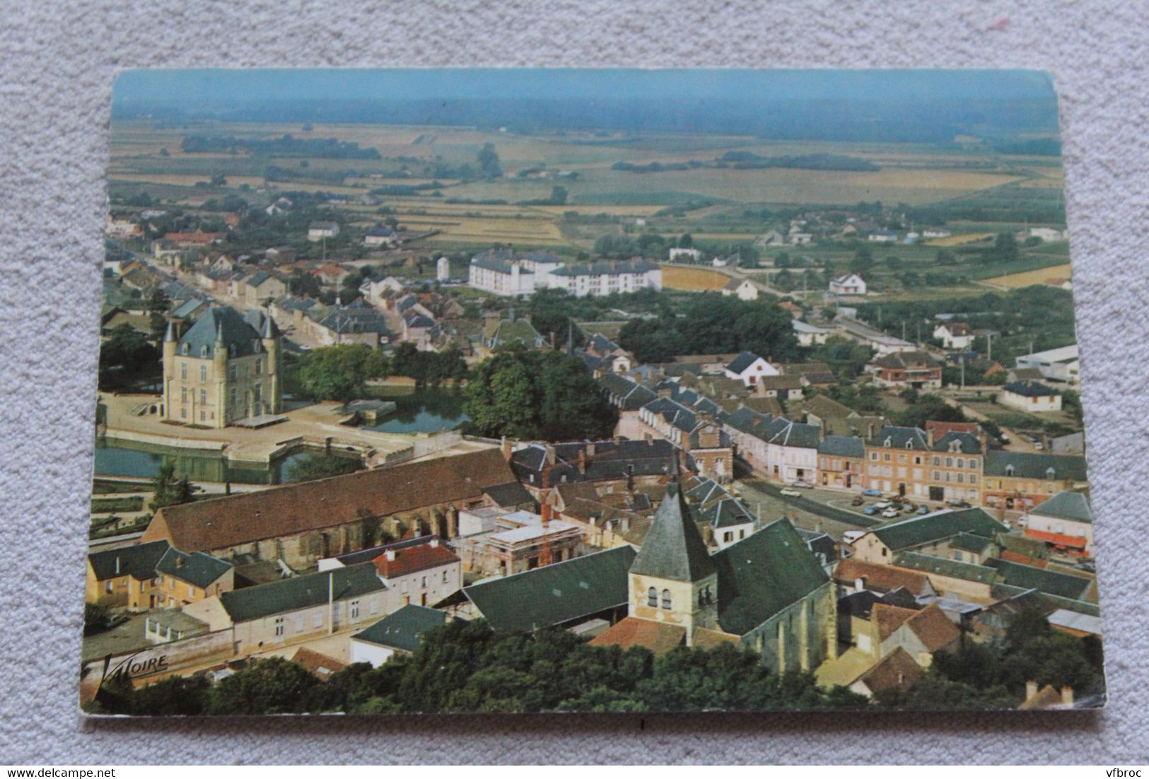 Cpm, Bellegarde Du Loiret, Vue Générale Aérienne, Loiret 45 - Autres & Non Classés