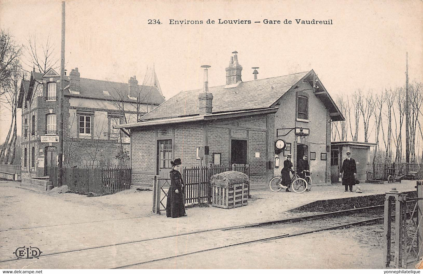 27 - EURE - LE VAUDREUIL - 10628 - Environ De Louviers - Gare - Le Vaudreuil