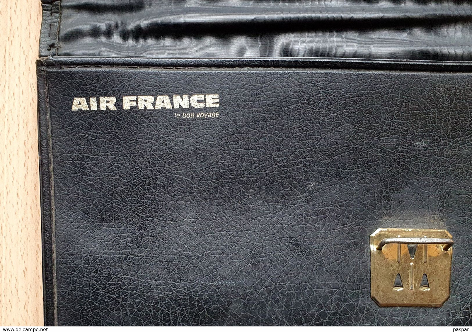 Ancienne Sacoche Serviette Air France - Années 1960 - Materiale Promozionale