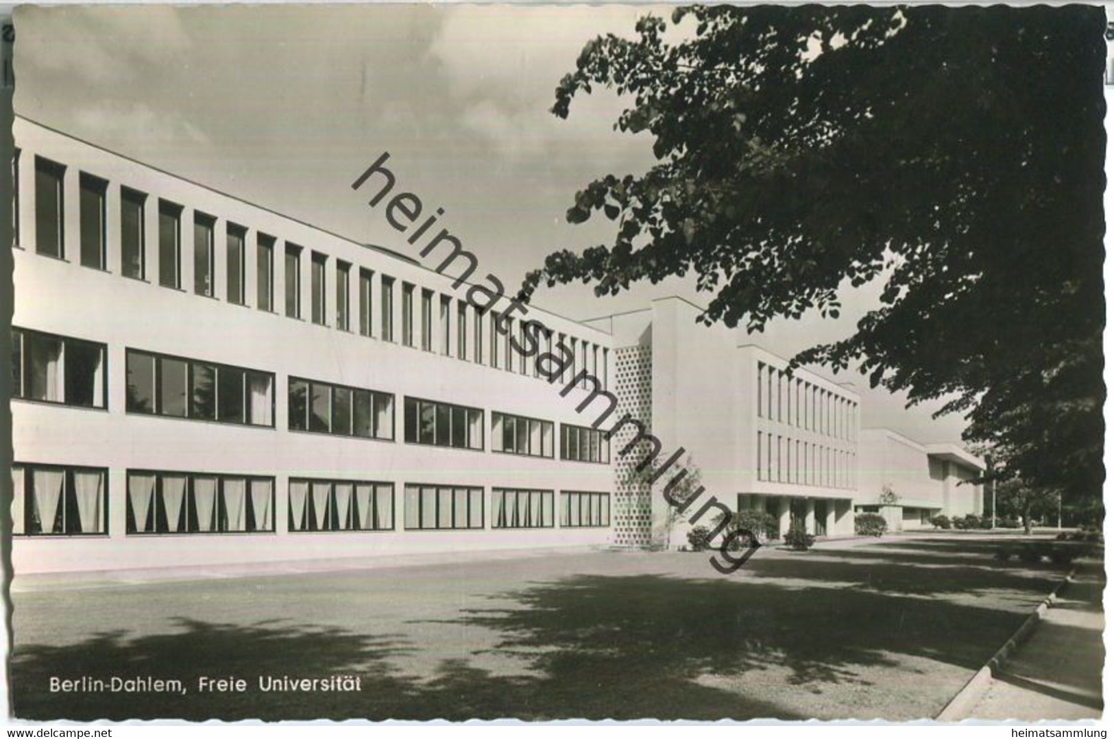 Berlin - Dahlem - Freie Universität - Foto-Ansichtskarte - Verlag Kunst Und Bild Berlin - Dahlem