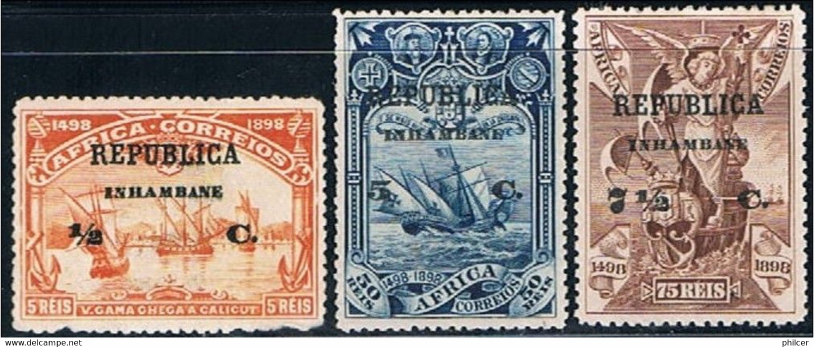 Inhambane, 1913, # 48, 51/2, MH And MNG - Inhambane
