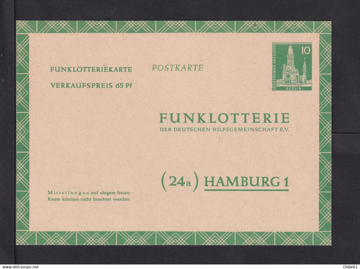 Berlin  FP 5b  Ungebraucht - Postcards - Mint