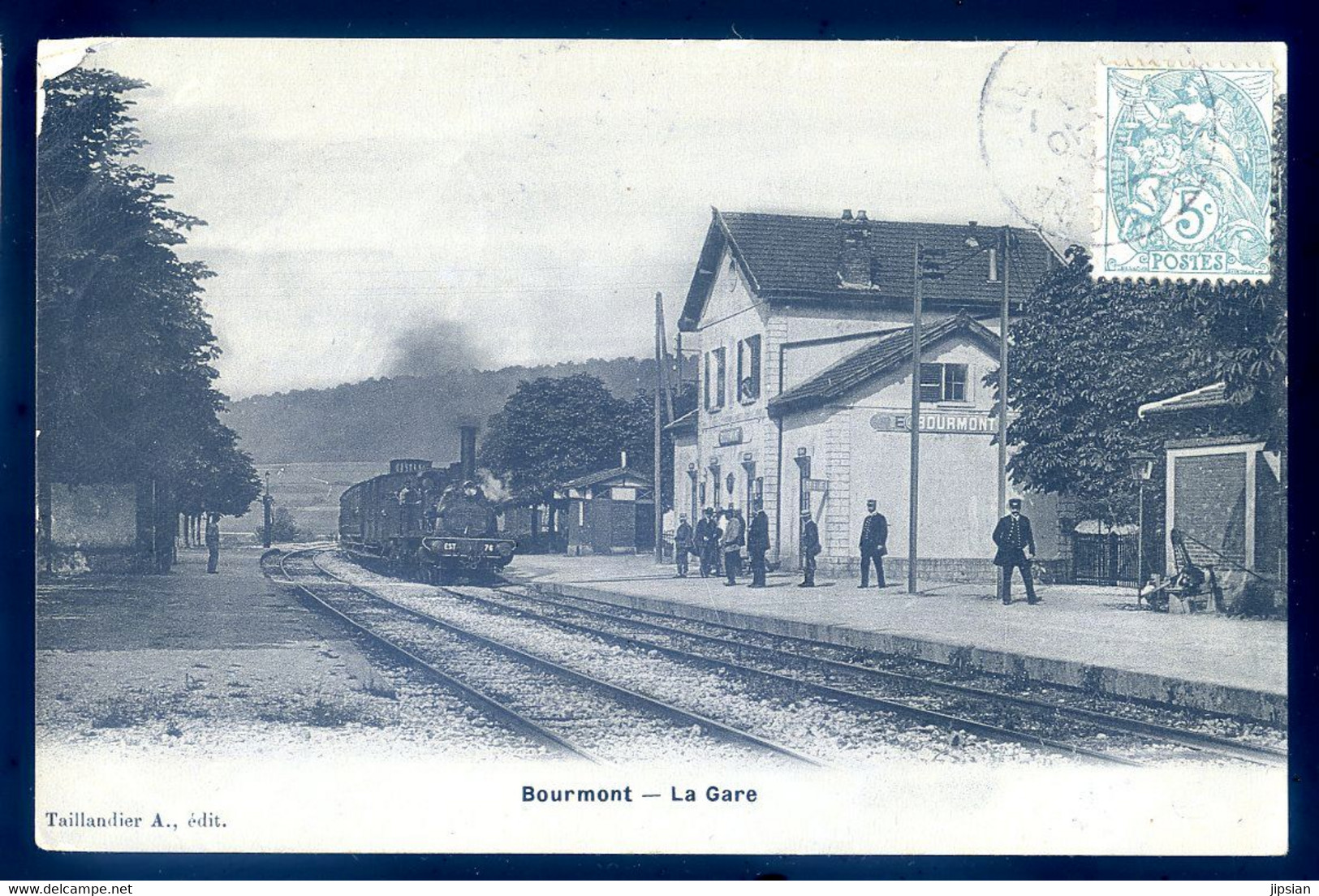 Cpa Du  52  Bourmont    La Gare      JA22-16 - Bourmont