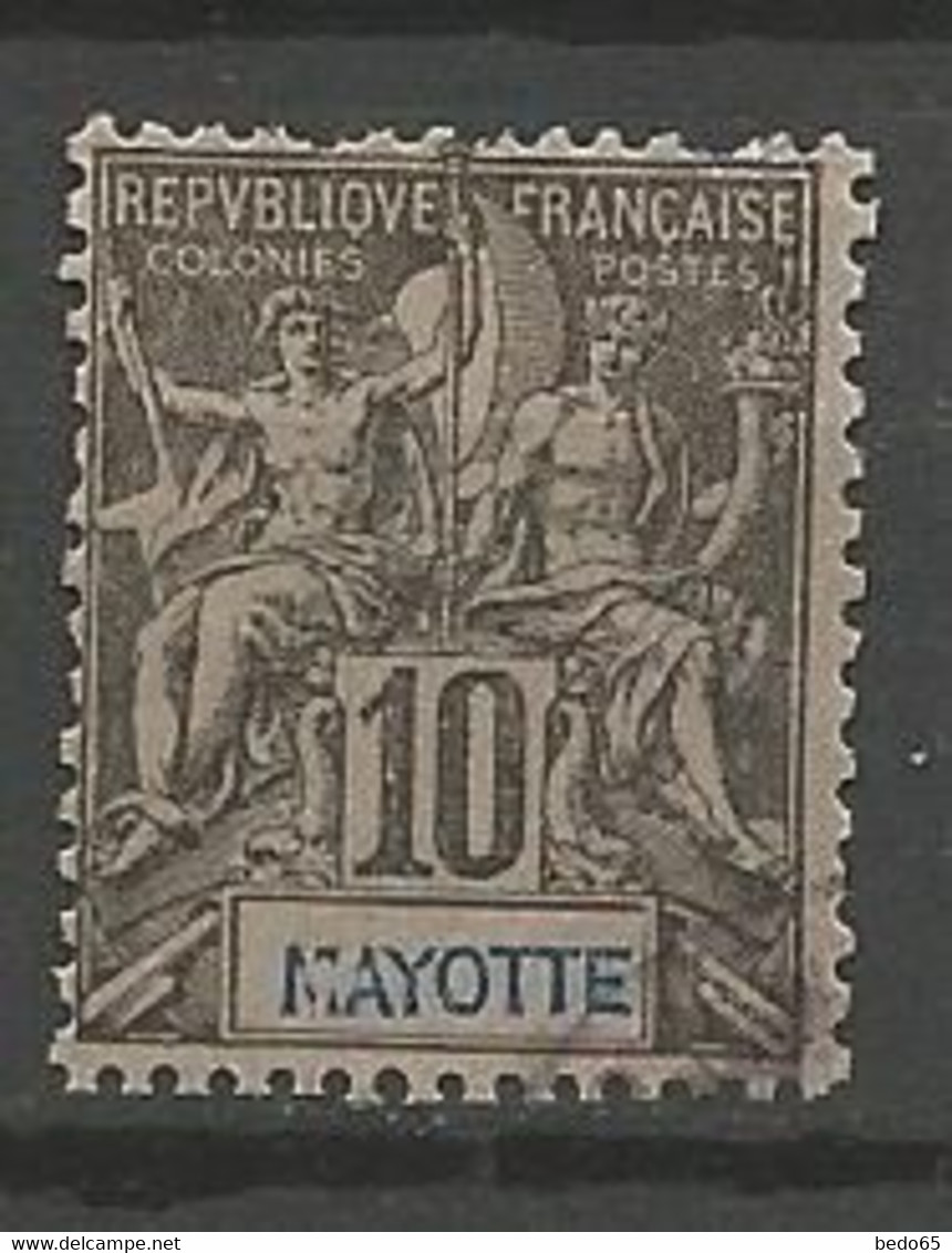 MAYOTTE N° 5 Variétée M Brisé OBL - Used Stamps